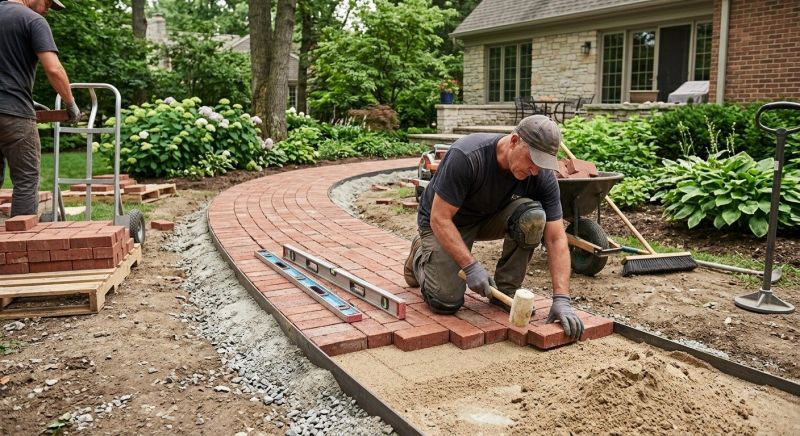 Brick Landscaping Service in Manchester, NH