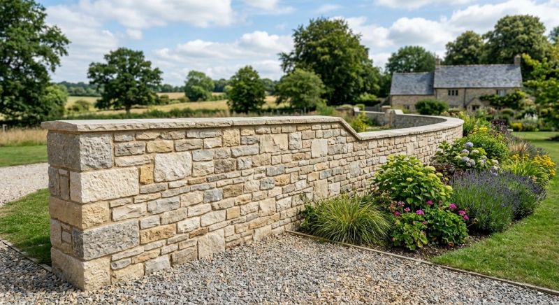 Stone Wall Replacement in West Hartford, CT